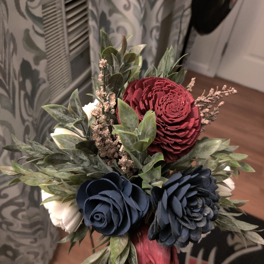 Sola wedding bouquet